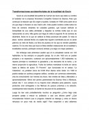 Transformaciones socioterritoriales de la localidad de Gouin.