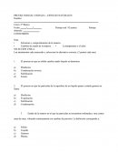 Prueba de ciencias 6 unidad 4.