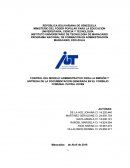 CONTROL DEL MODELO ADMINISTRATIVO PARA LA EMISIÓN Y ENTREGA DE LA DOCUMENTACIÓN