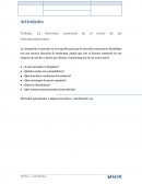 Trabajo: La dirección comercial en el sector de las telecomunicaciones.