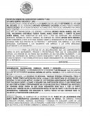 Ejemplo de Carta consecutiva.