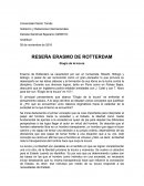 RESEÑA ERASMO DE ROTTERDAM
