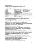GUÍA DE ESTUDIO “El Estado mexicano y sus proyectos educativos 1857 – 1920”