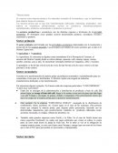 Geografía Económica. Materia prima