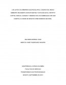 PROTECCIÓN Y REGULACIÓN DE HUMEDALES EN BOGOTÁ