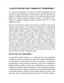 LA SELECCIÓN NATURAL HUMANA DE CROMOSOMA.