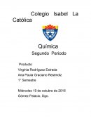 Química Segundo Periodo