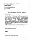 PLANIFICACIÓN ÁULICA DE CIENCIAS NATURALES