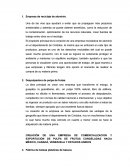 Creacion empresa. Empresa de reciclaje de aluminio.