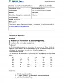 Estadística descriptiva y nociones de la probabilidad