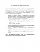 Contrato de arrendamiento.