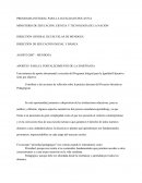 Aportes para el fortalecimiento de la enseñanza.