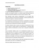 Aprendizaje asociativo.