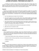Como estudiar un CASO.