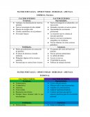 MATRIZ FORTALEZA - OPORTUNIDAD - DEBILIDAD - AMENAZA EMPRESA: Petrolera