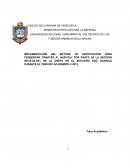 IMPLEMENTACION DEL METODO DE APERTIZACION PARA CONSERVAR TOMATES AL NATURAL