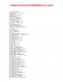 CRISTALES(TEMPERED GLASS)