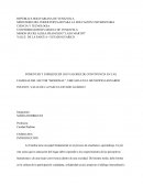 FOMENTAR Y ENRIQUECER LOS VALORES DE CONVIVENCIA EN LAS FAMILIAS DEL SECTOR “MORICHAL”