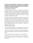 El uso de la red social Facebook y su relación con el desempeño académico de los estudiantes