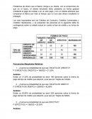 Tipos de crédito y formas de pago.