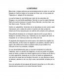 ENSAYO "Lo imposible"