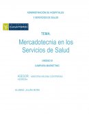Mercadotecnia en los Servicios de Salud. CAMPAÑA DE MARQUETING