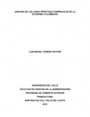 VENTAJAS ASOCIADAS A LOS SECTORES PRODUCTIVOS DE LA ECONOMÍA COLOMBIANA