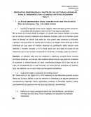 PREGUNTAS GENERADORAS A PARTIR DE LAS LECTURAS ASIGNADAS