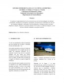 ESTUDIO EXPERIMENTAL DE LUZ Y SU ÓPTICA GEOMÉTRICA