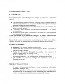 DIAGNÓSTICOS DIFERENCIALES y FUNDAMENTOS.. Página 1