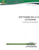 Software en la vida cotidiana.