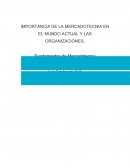 IMPORTANCIA DE LA MERCADOTECNIA EN EL MUNDO ACTUAL Y LAS ORGANIZACIONES.