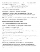 Cuestionario del Diario de Ana Frank: