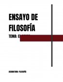 ENSAYO EL DESEO