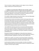 Diferencia entre inversión y capital.