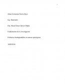 Polímeros biodegradables en suturas quirúrgicas.