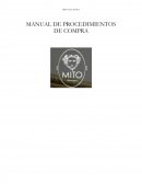 Manual de procedimientos de compra