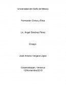 Formación Cívica y Ética. Ensayo