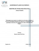 Uso de la computadora.