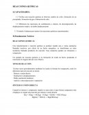 Racciones quimicas.