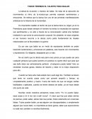 TODOS TENEMOS EL TALENTO PARA BAILAR.