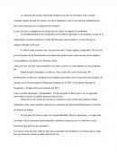 La causa de este ensayo representa la duda en la cual me encuentro.