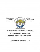 ANALISIS REGIONAL.