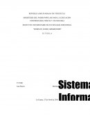 Los Sistemas de Información y la toma de decisiones