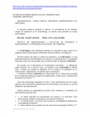 Archivología, como disciplina autónoma,