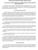 Narrativas del cambio del mundo: Caminos de la paz