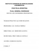 TRABAJO PRACTICO: de COMUNICACION