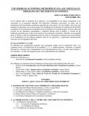 Crecimiento, ejercicios de economia