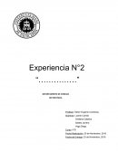 Experimento sobre fuerza de gravedad
