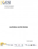 CALIFORNIA WATER PRICING